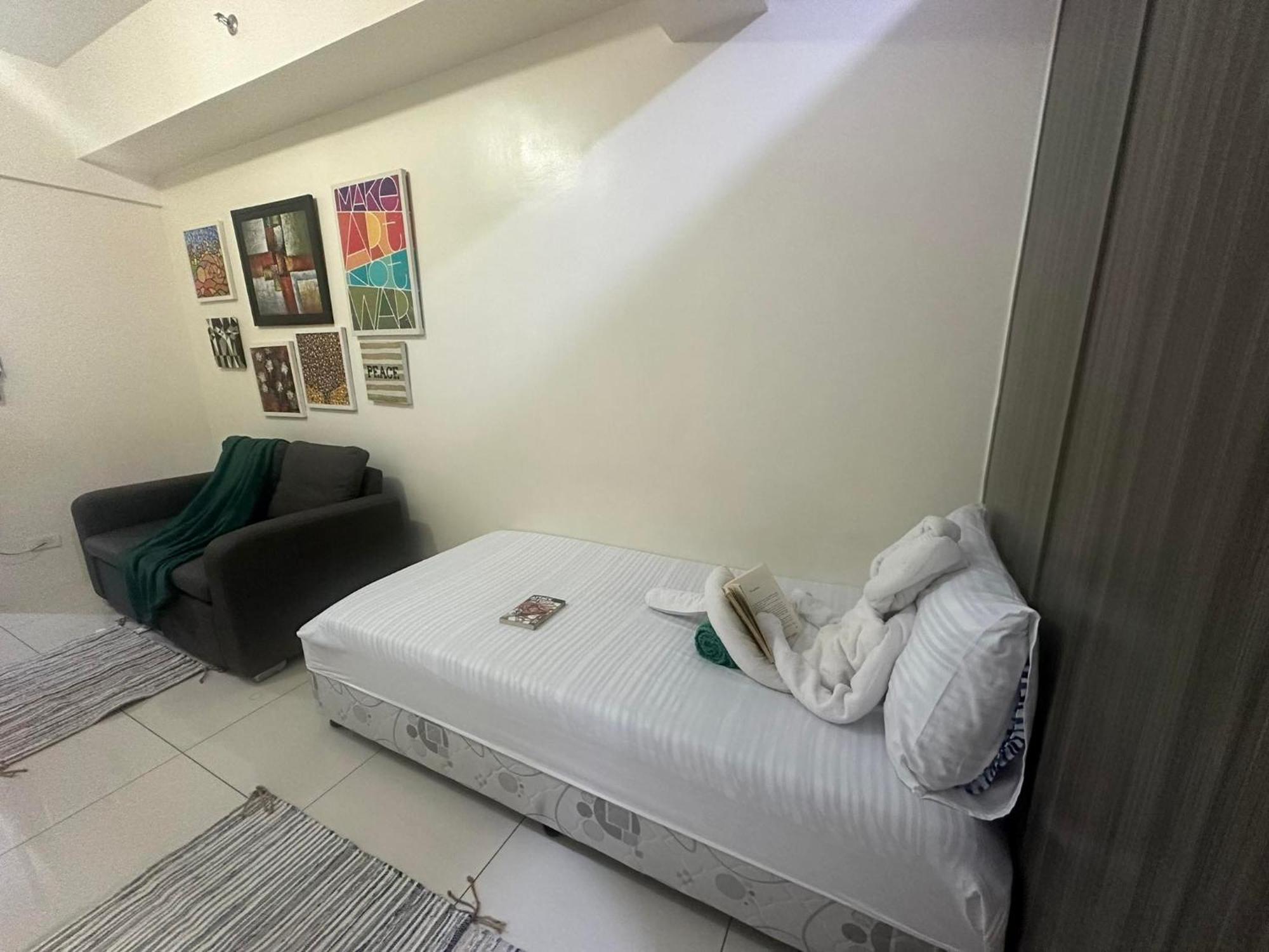 16 négyzetméteres stúdió Apartman 1 fürdőszobával Malate területén Manila Kültér fotó